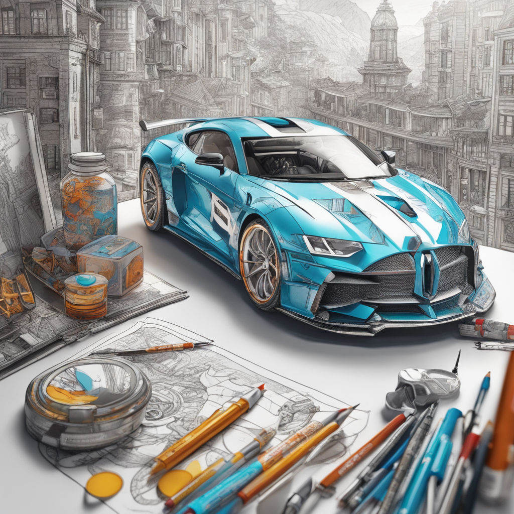 Bugatti Chiron car plan autocad file  Cadbull
