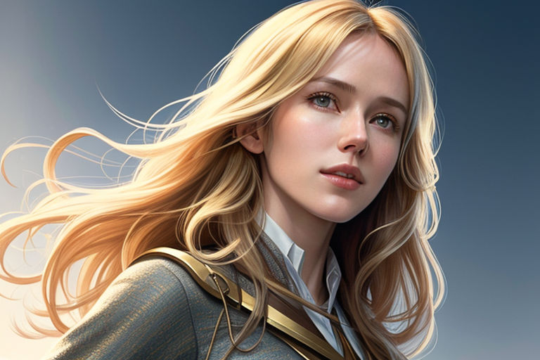 female marvel characters with blonde hair