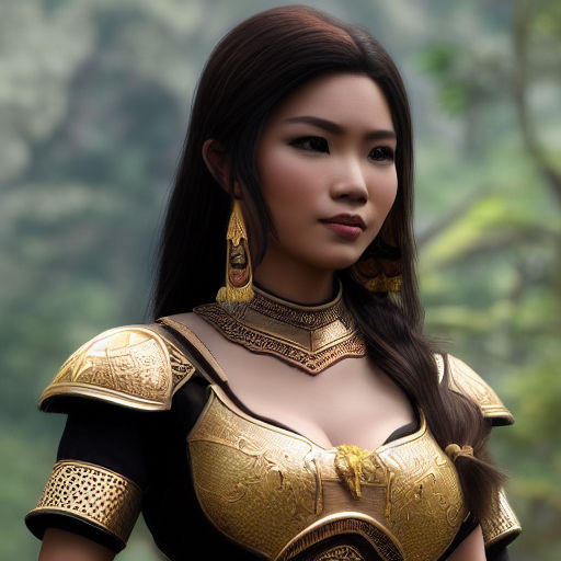 Asian young woman with big breast. a Princess in Armor : r