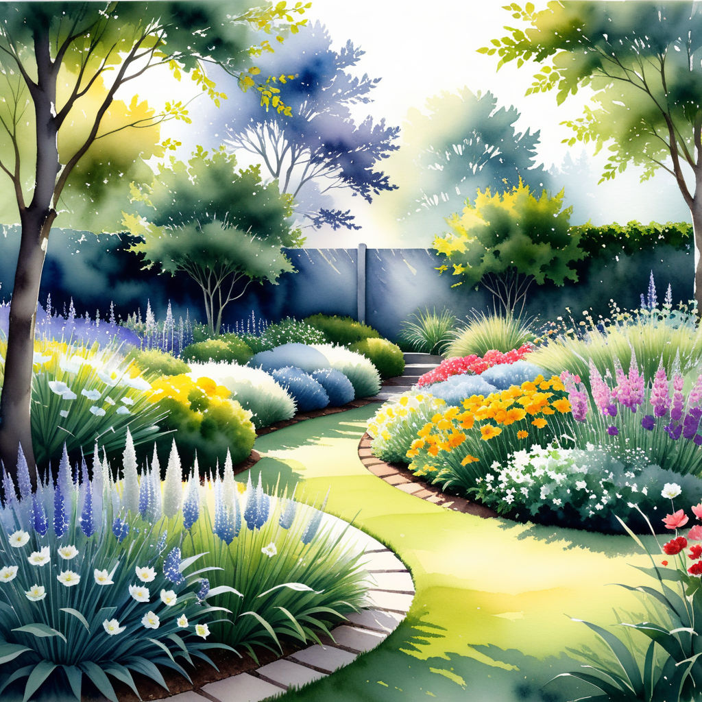 Garden Creation: How to draw a Perspective Sketch | DrawnToGarden