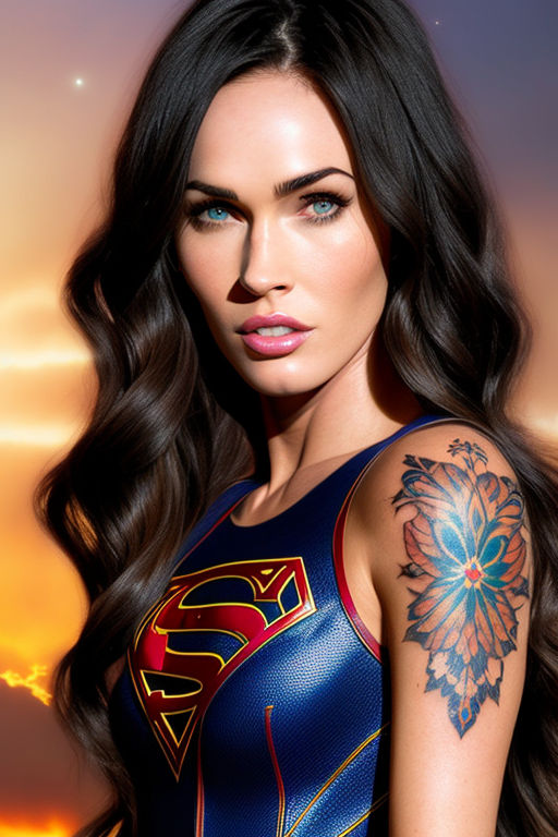 megan fox supergirl photoshop