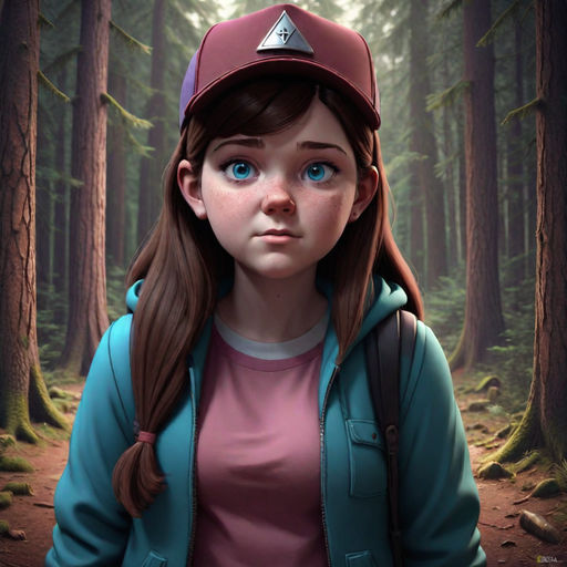 Gravity Falls AI Art Style - Enigmatic Mystery - Gravity Falls Stable  Diffusion - Gravity Falls DeepArt