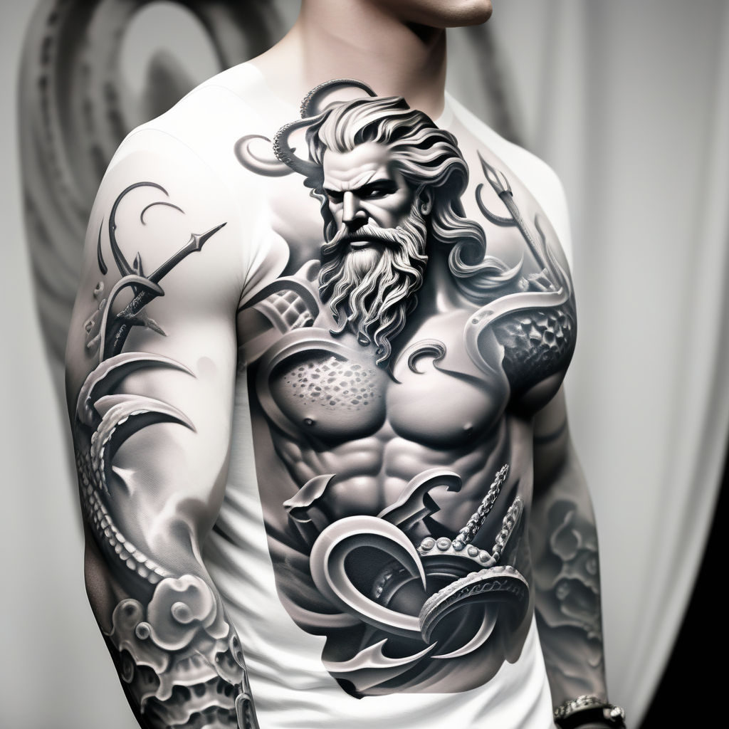 30+ Divine Trident Tattoos • Tattoodo