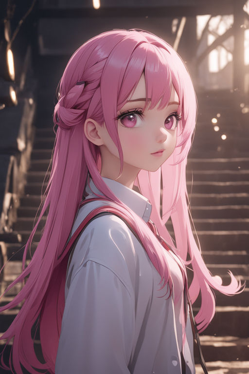 Pink Anime Girl Pfp Gallery (@pfp) | Hero