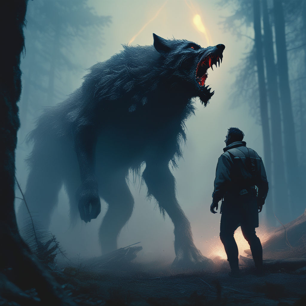 giant werewolf