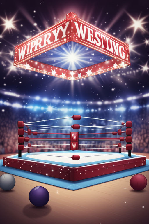 wrestling ring background