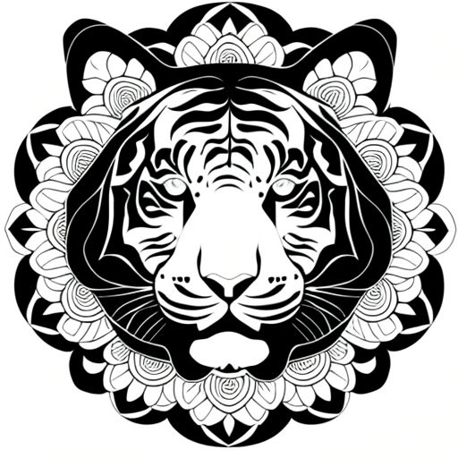 Top 102 about tiger tattoo stencil latest  indaotaonec