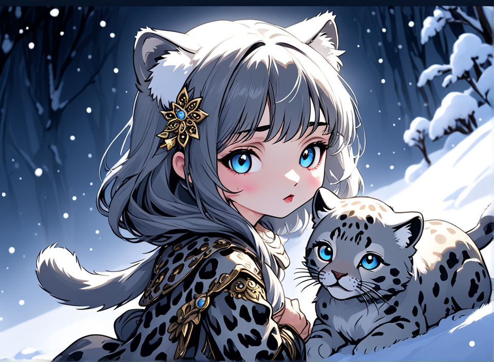Snow Leopard Anime New Wallpapers Themes APK pour Android Télécharger