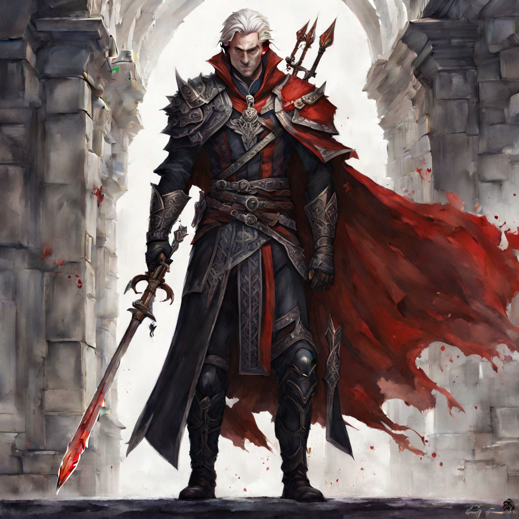 vampire warrior art