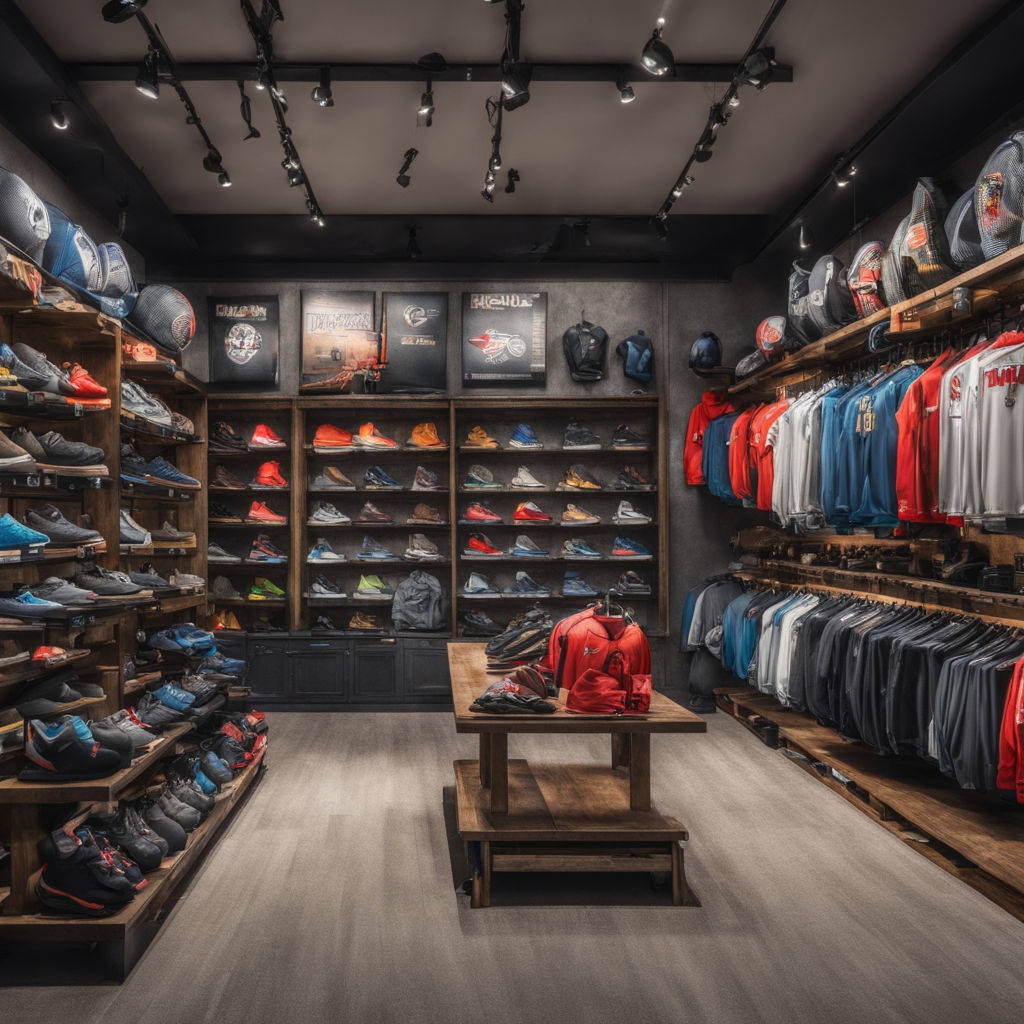 How to make an attractive sportswear store?