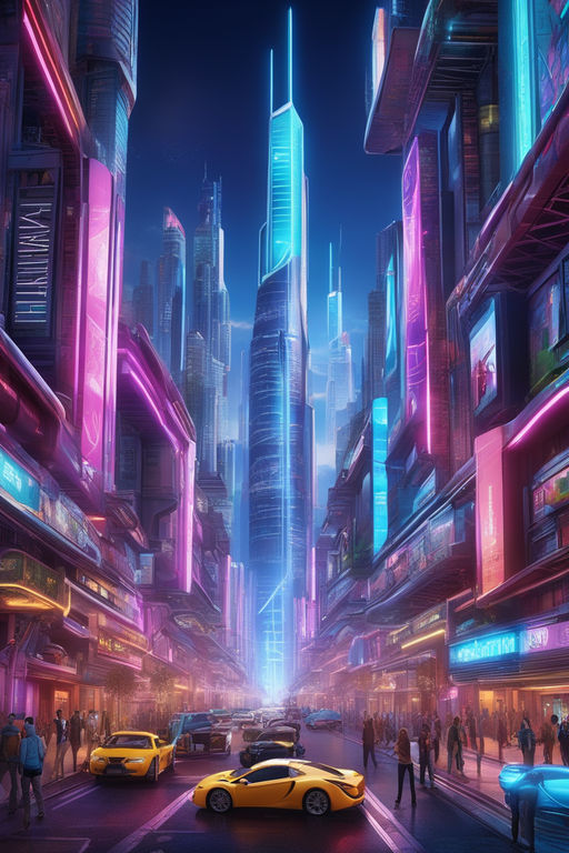 assassins , AI art, cyberpunk, city, neon, alleyway, city lights