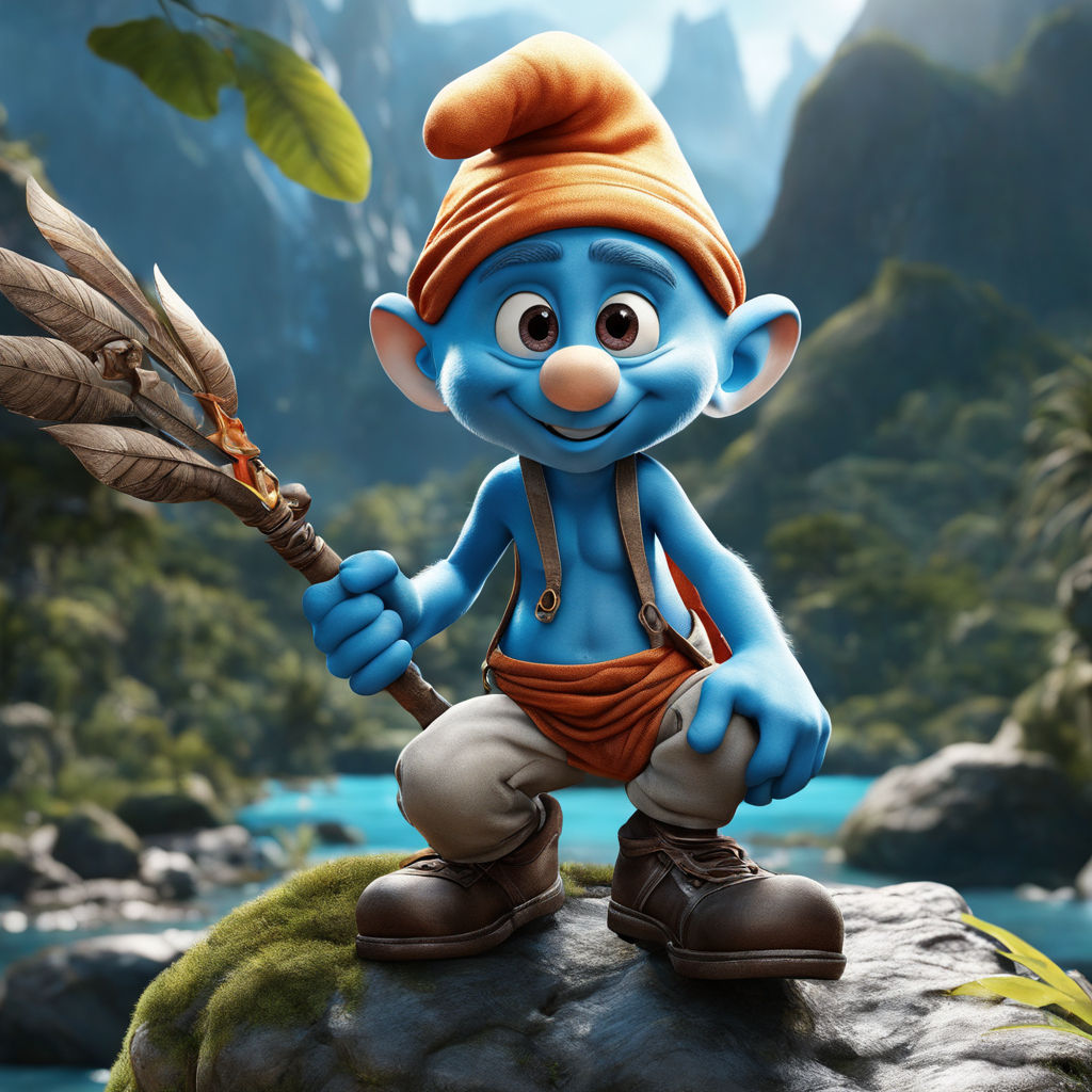 smurfette realistic drawings