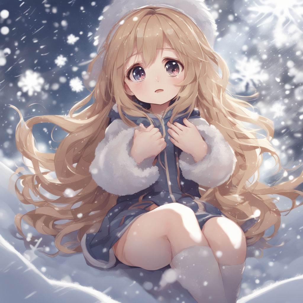 Female Anime Characters in Winter Wears by @artfinity007 Visit