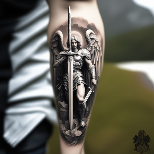 Dunlop Creative Tattoo - Spartan warrior and Guardian angel Tattoo |  Facebook