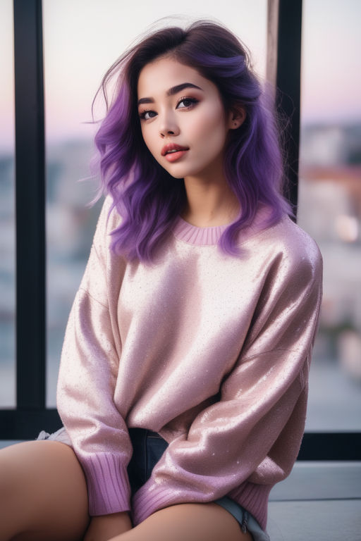 VIBRANT SHORT - PURPLE