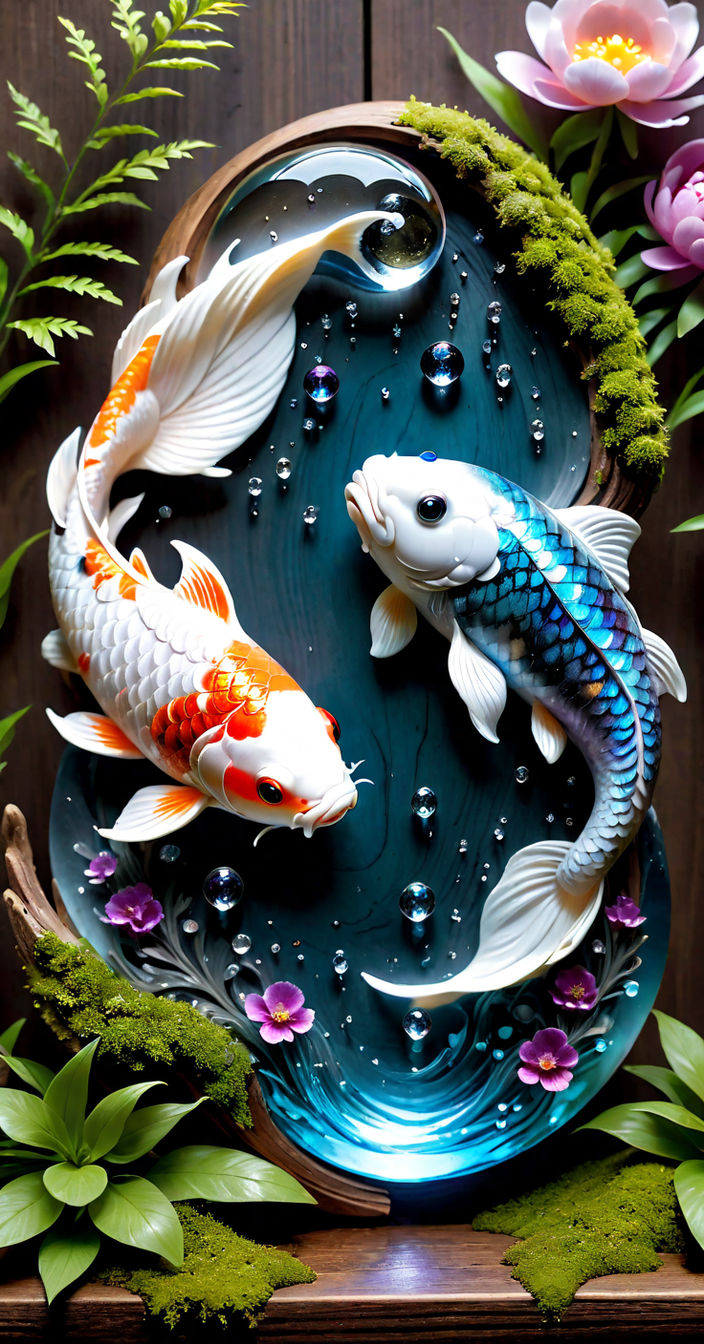 Koi Fish: Shining Jewels of the Water Garden