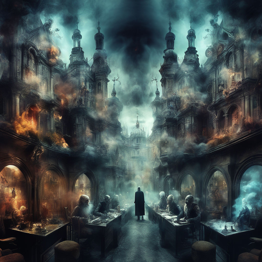 fantasy dark city