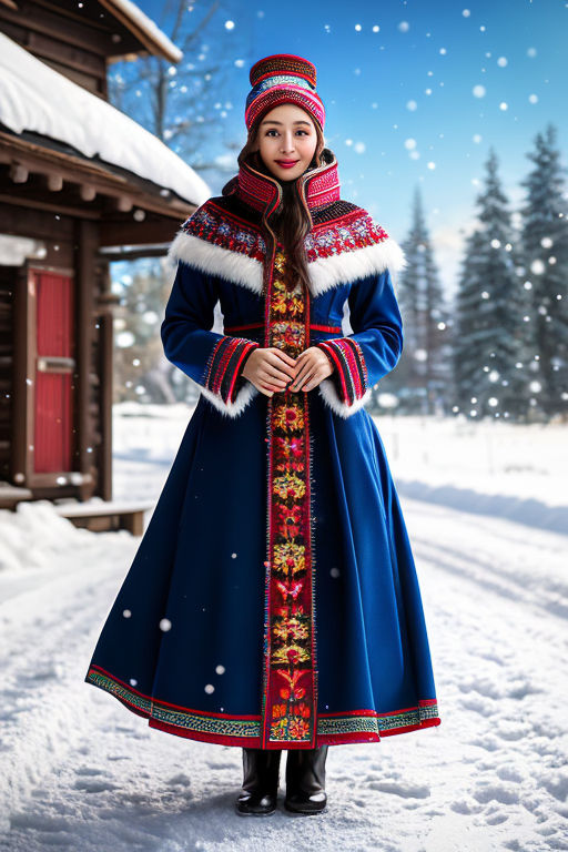 traditional russian winter clothing