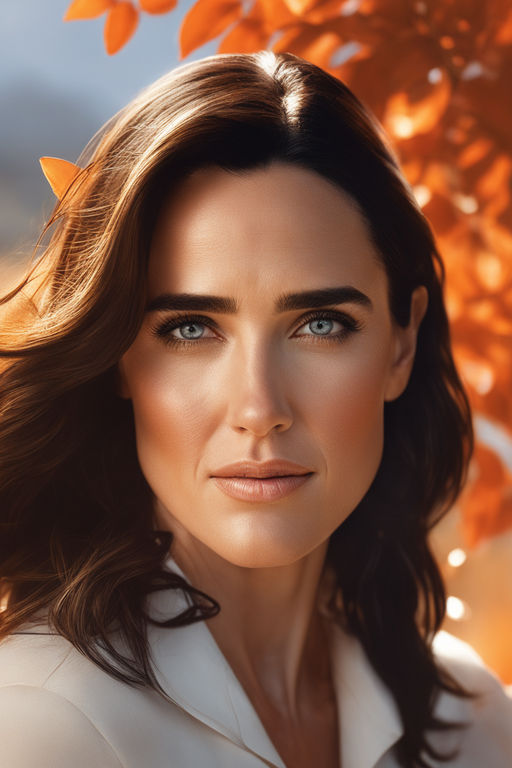 Jennifer Connelly, actress, brunette, green eyes, women, boots