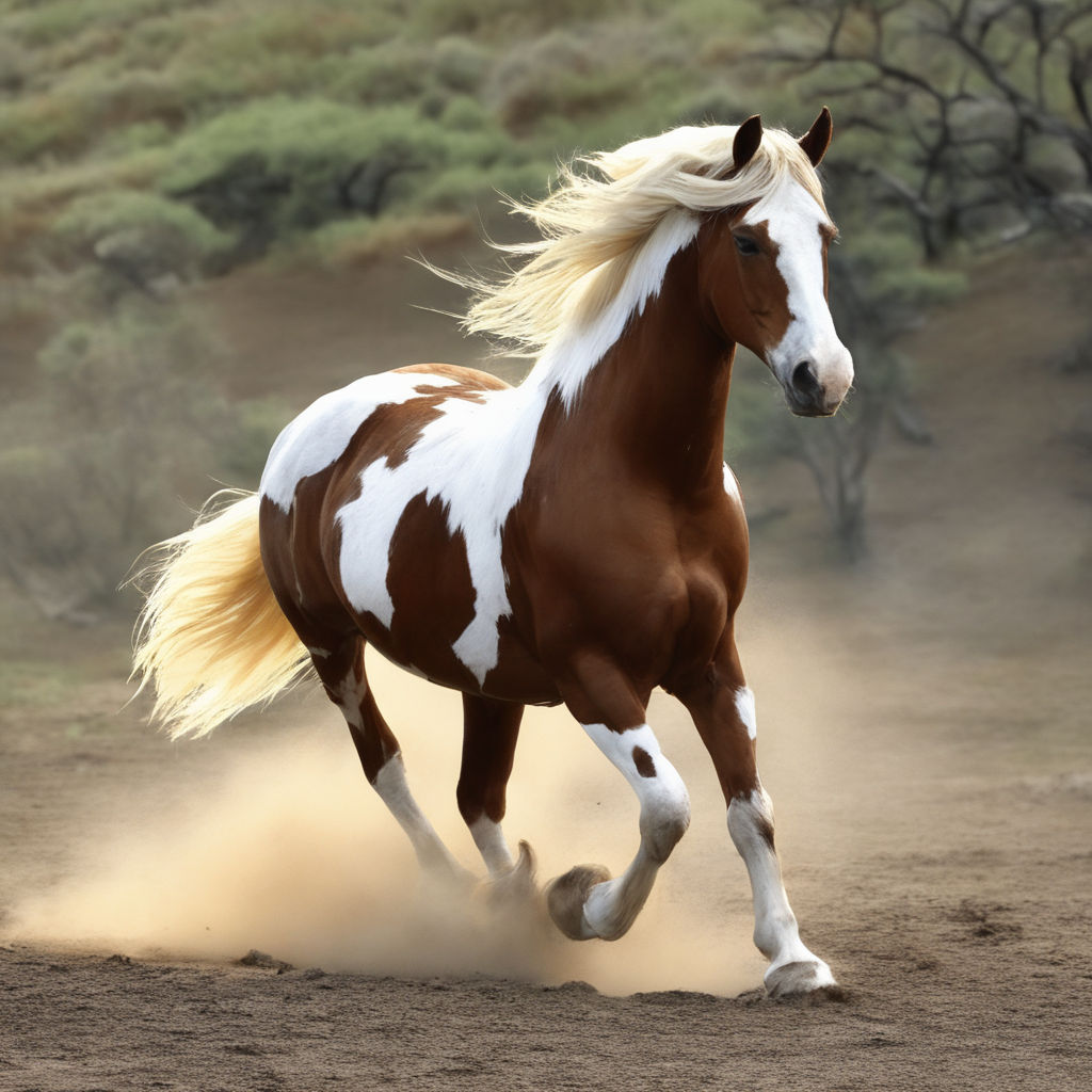 wild paint horse wallpaper