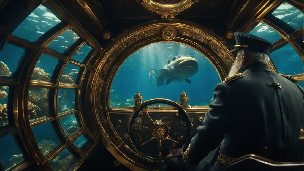 paying homage to Jules Verne's marine marvels. Nautilus Serenity: Beneath  the Waves of Jules Verne invites viewers to explore the depths where  dragons and the wonders of the sea coalesce. Nautilus Serenity 