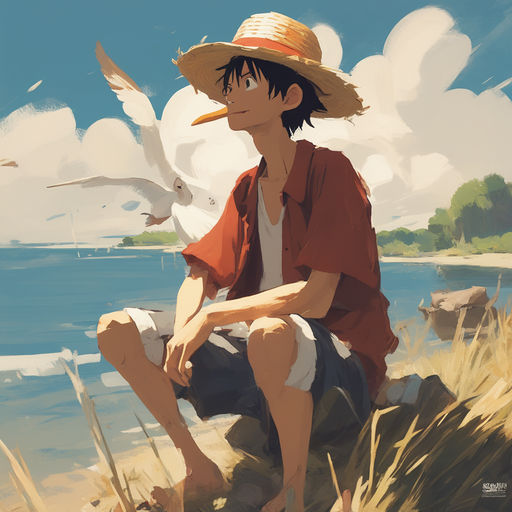 Monkey D. Luffy - Desenho de __christian_snow__ - Gartic