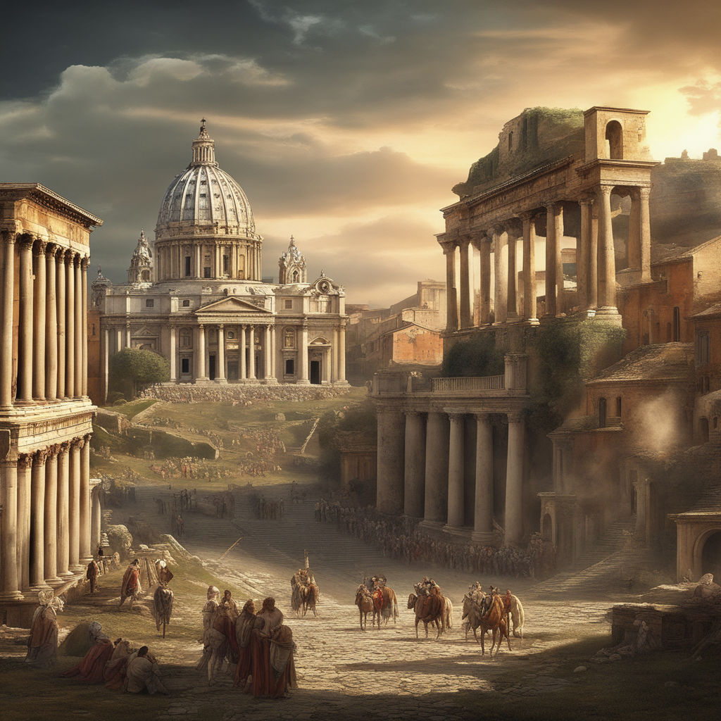 ancient roman background