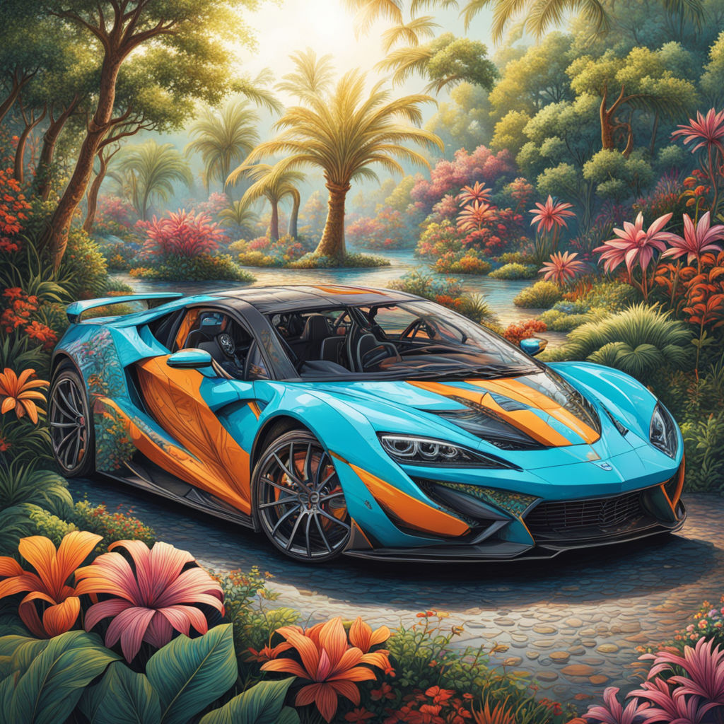 ArtStation - McLaren  Animated Steam Artwork