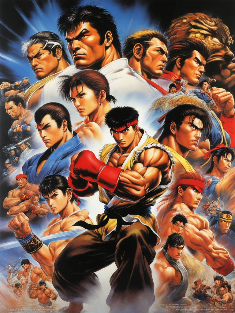 ryu vs ken street fighter 2