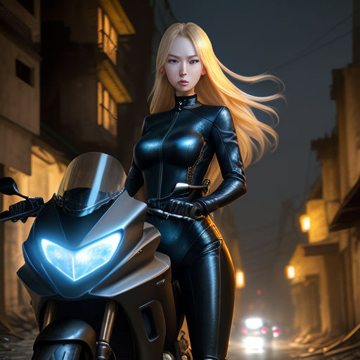 1280x2120 Manga Punk Scifi Anime Motorcycle Girl iPhone 6 HD 4k  Wallpapers Images Backgrounds Photos and Pictures