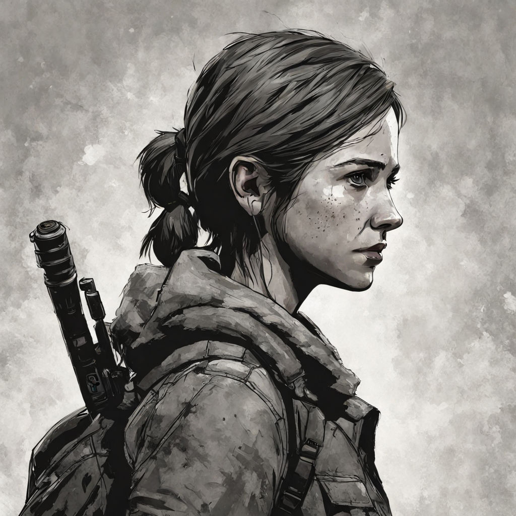 Ellie - The Last of Us - Drawing by Sniper4Ever