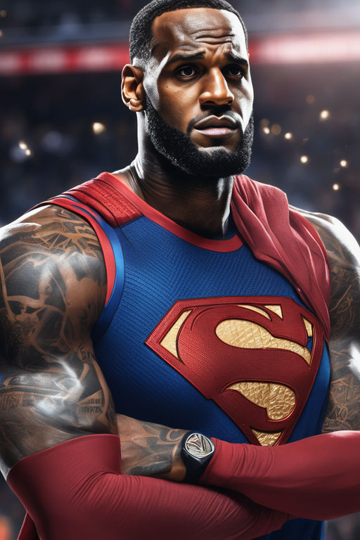 lebron james superhero wallpaper