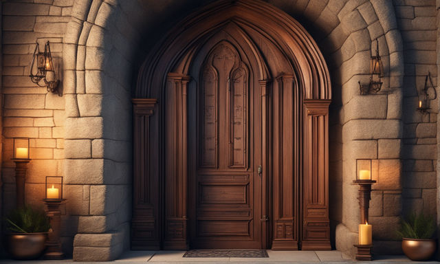 Showcasing a Castle Door I made in Roblox Studio - Creations