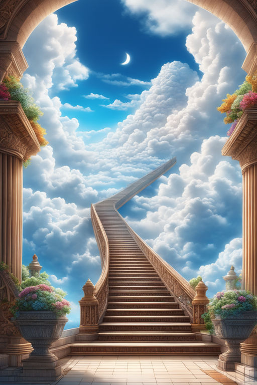 stairway to heaven drawings