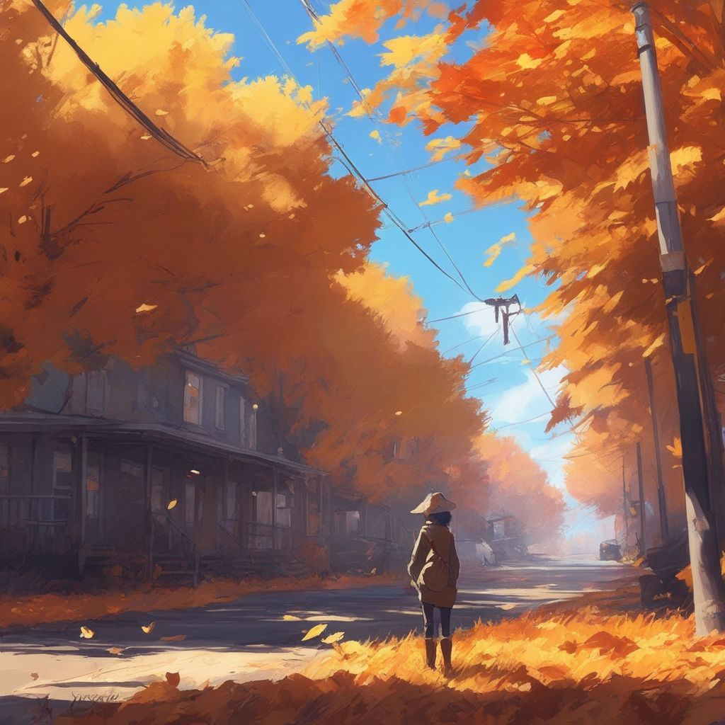 Aesthetic anime autumn HD wallpapers | Pxfuel