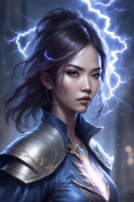 lightning mage female