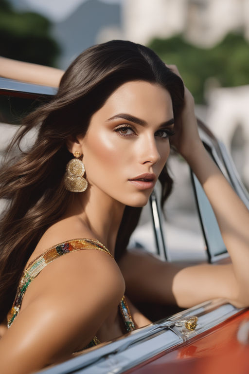 antique goddess Alessandra Ambrosio - Playground