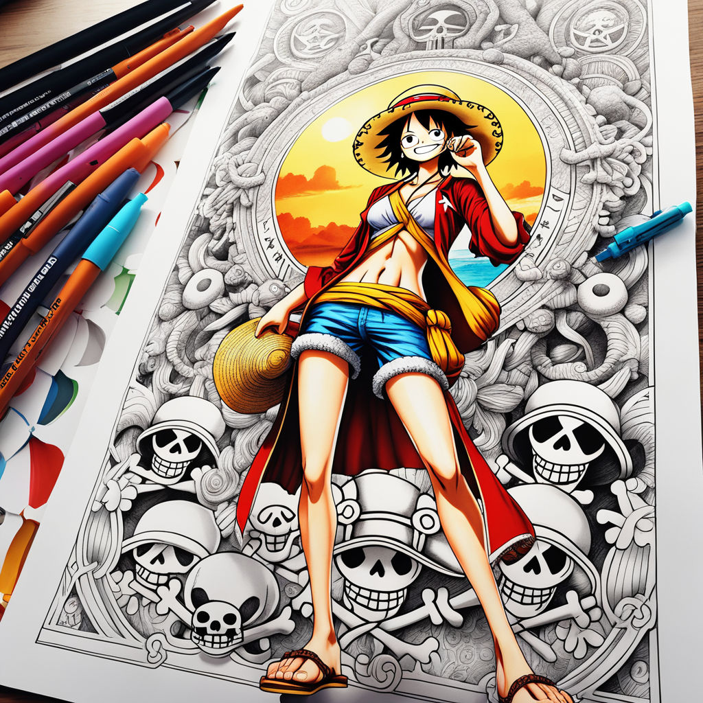 Sanji One Piece Drawing - Drawing Skill
