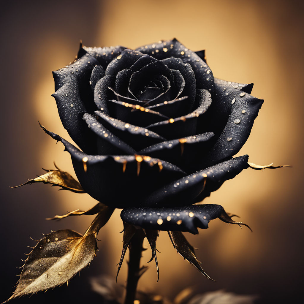 BlackRose: A breathtaking image of the most beautiful black rose in full  bloom, its ebony petals capture the imagination and the heart. The velvety  petals are a stunning obsidian color, curving in