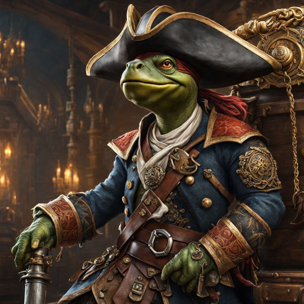 Lema Stockart #10: Pirate Captain - Ledgames