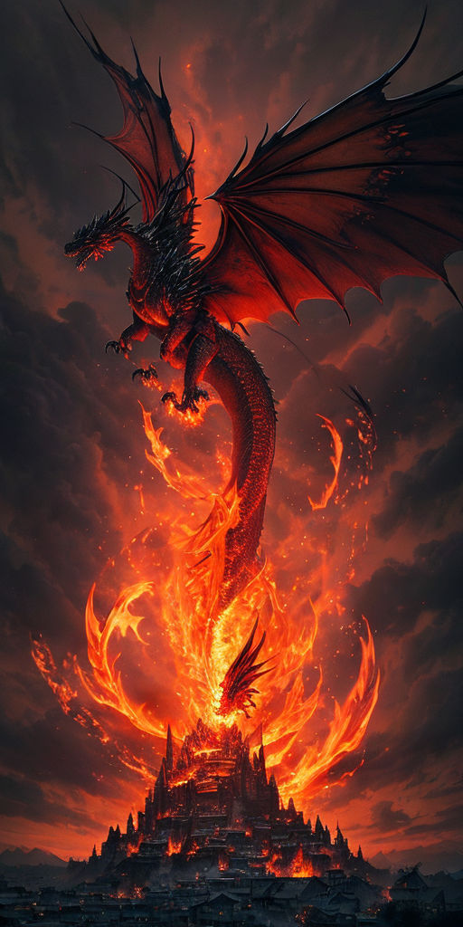 fire dragon wallpapers for iphone