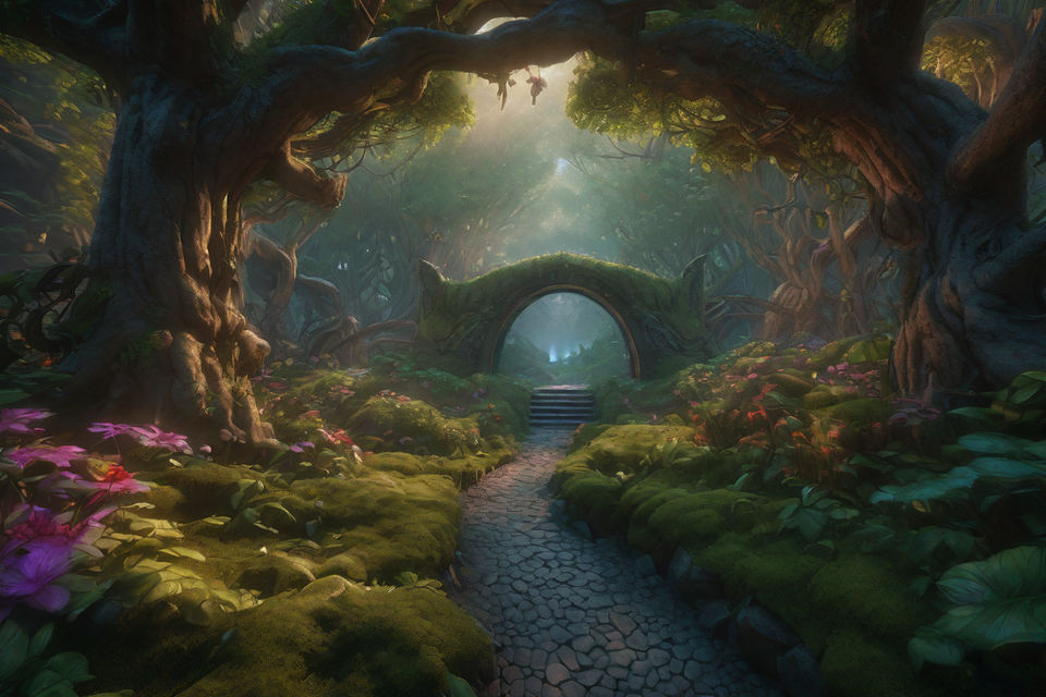 ArtStation - Wrabber - Enchanted Forest