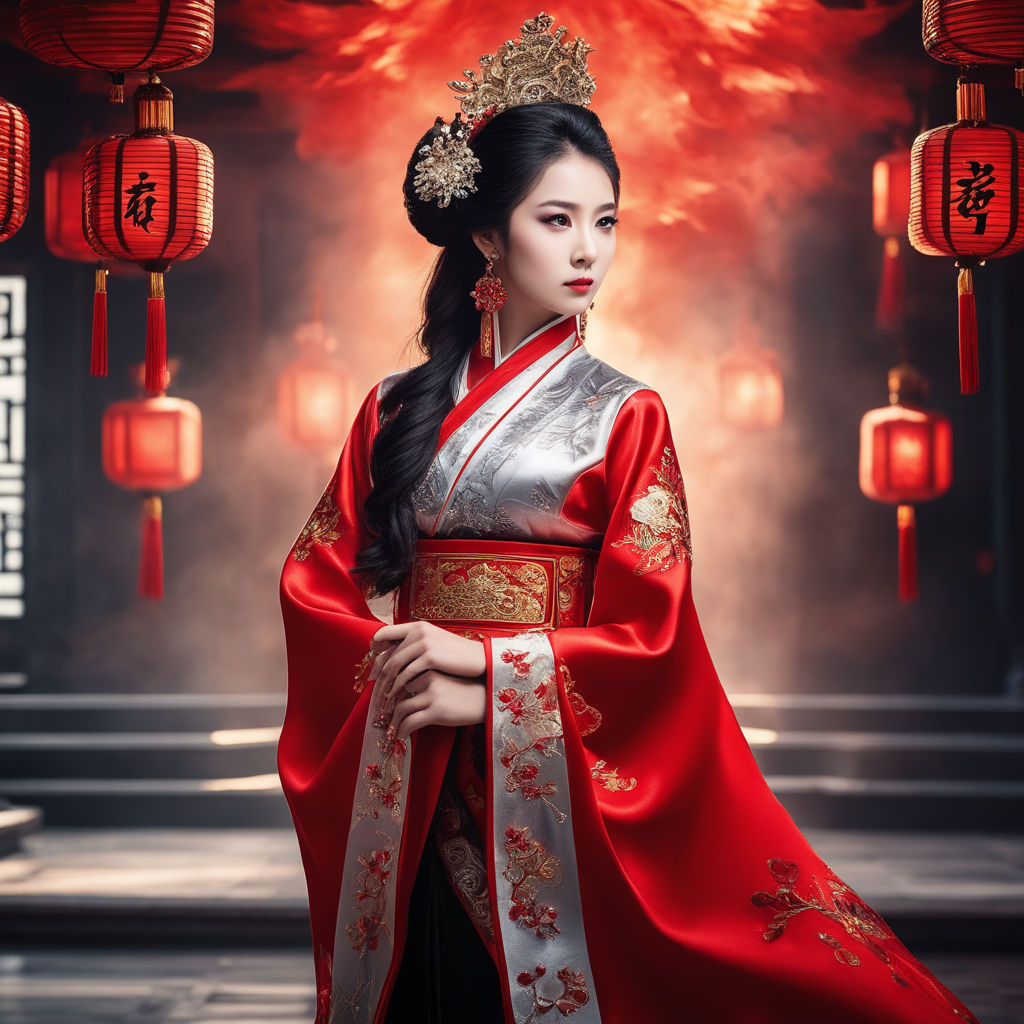 Medieval Hanfu Dress: Majestic Han Dynasty