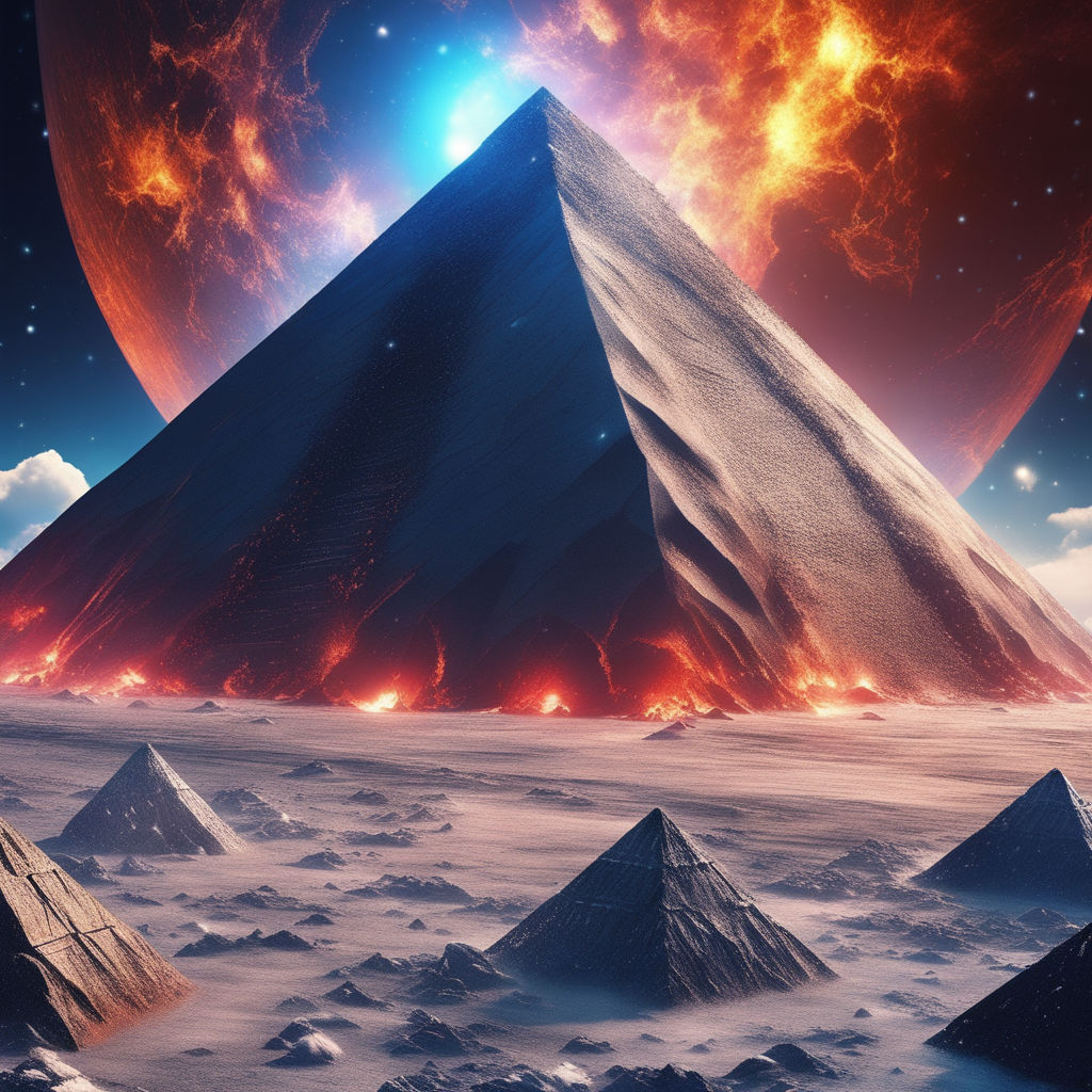 Doubly Pyramidal + 4K UHD+ Wallpaper