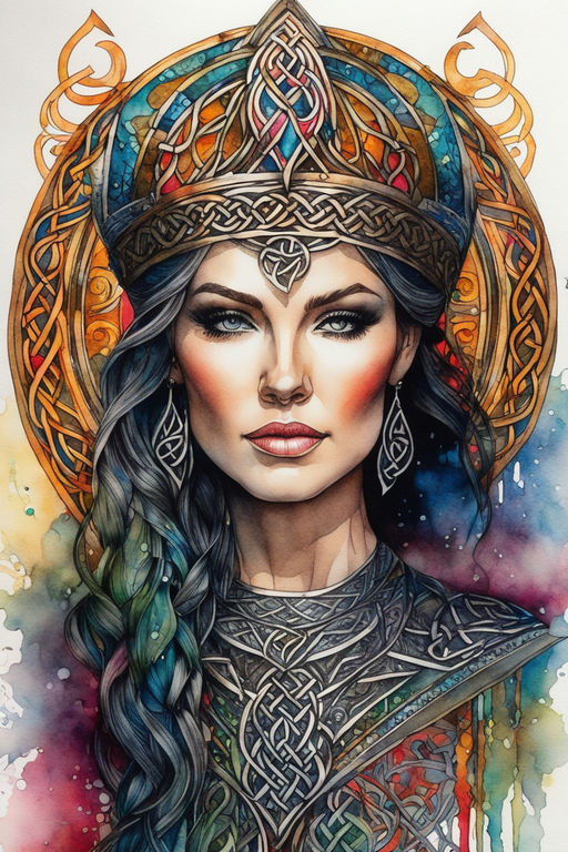 celtic princess painting