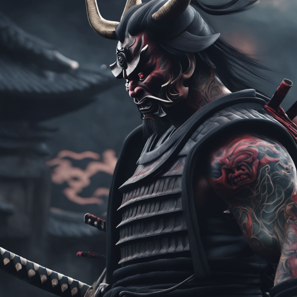 samurai warrior mask wallpaper