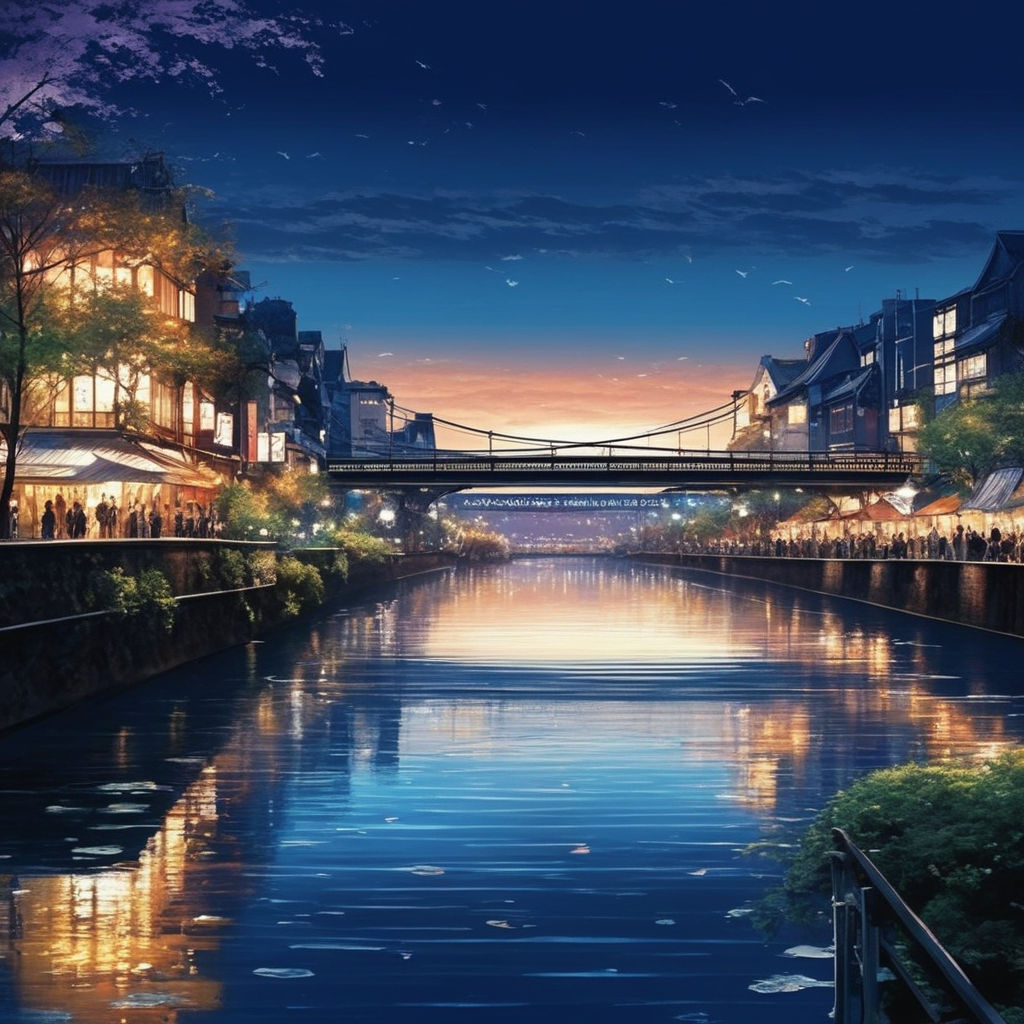 Anime City Scenery - The KingDisneyMarios Wallpaper (40394673) - Fanpop