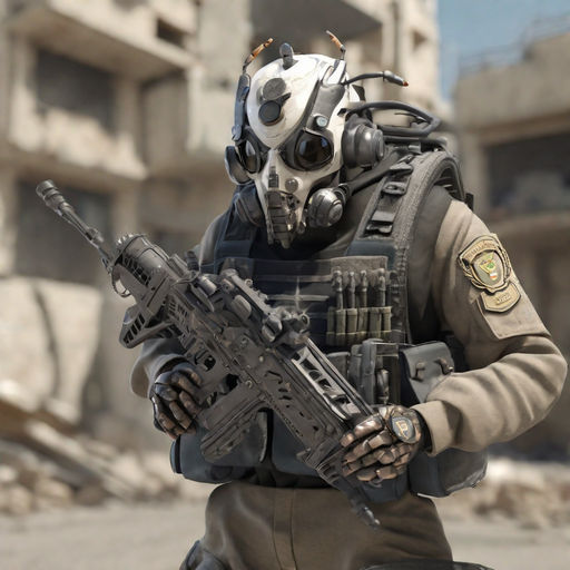 Ghost Mask MW2 and Warzone Style -  Israel