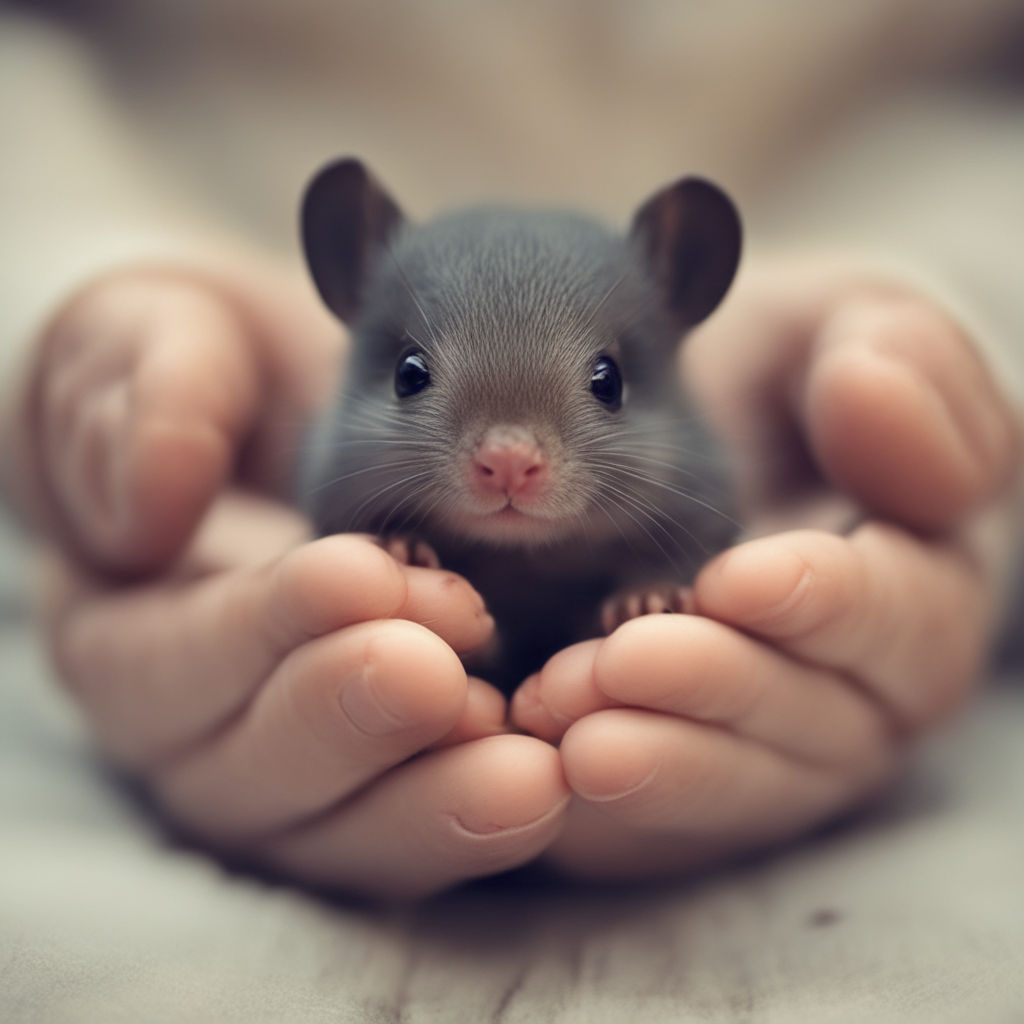 cute baby mouse animal