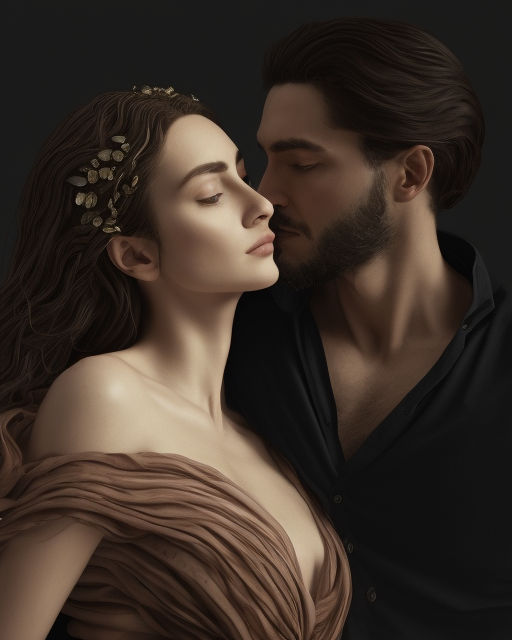 Prompt: Twinsouls, love, together, man and woman, twinflames, love, beauty, , perfect composition, beautiful detailed intricate insanely detailed octane render trending on artstation, 8 k artistic photography, photorealistic concept art, soft natural volumetric cinematic perfect light, chiaroscuro, award - winning photograph, masterpiece, oil on canvas, raphael, caravaggio, greg rutkowski, beeple, beksinski, giger